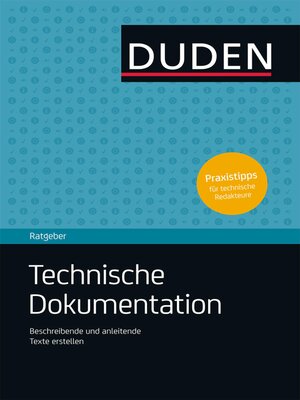 cover image of Duden Ratgeber – Technische Dokumentation